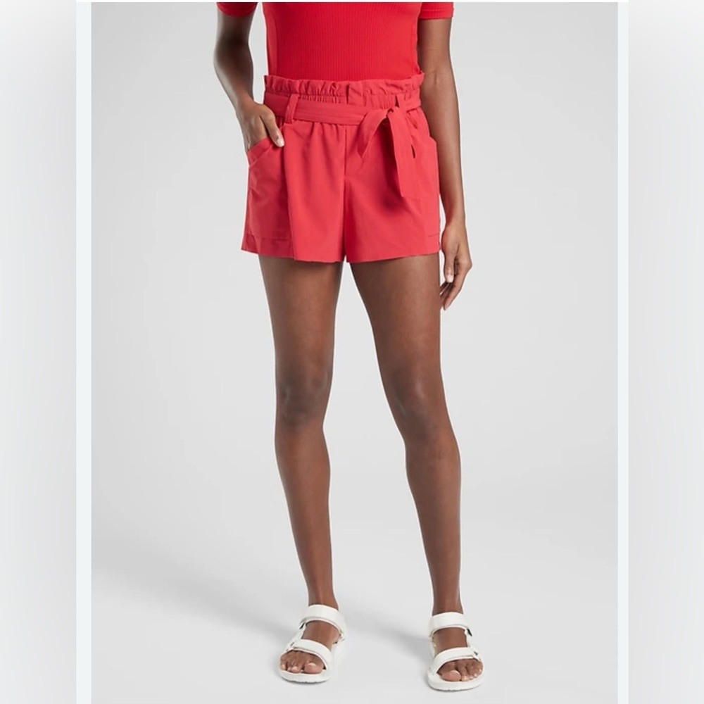 Red Athleta Short - Picture 2 of 8